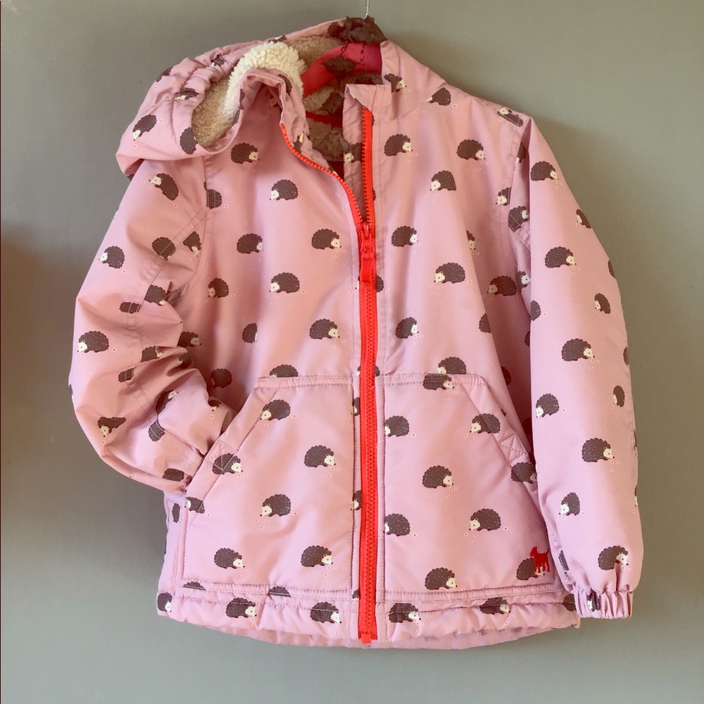 Mini Boden Hedgehog Coat